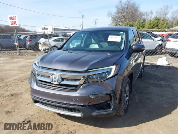 2020 Honda Pilot EX-L с VIN 5FNYF6H52LB039456, выставлен на аукционе IAAI как лот 41831333 с пробегом 118 337 миль миль и . История ставок и продаж доступна на DreamBid. Изображение 2.