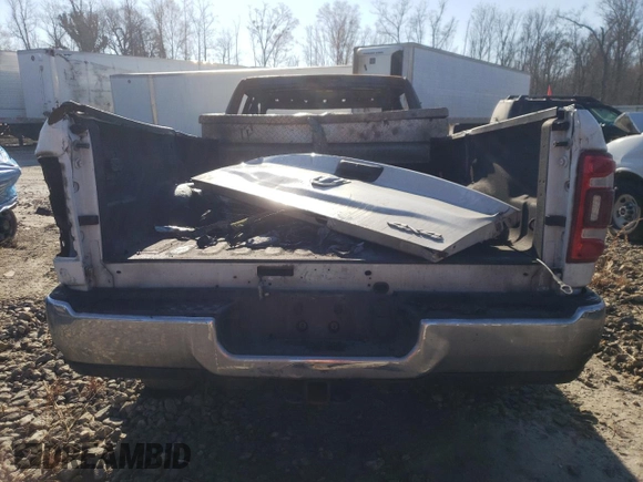 2020 Ram 3500 Tradesman with VIN 3C63R3GL9LG153665, listed as a Copart auction lot 45723085 with 0 mi miles and Salvage Title. Bid and sale history available at carsss.com. Image 6.