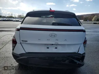2024 Hyundai Kona SEL with VIN KM8HB3AB6RU101916, listed as a Copart auction lot 53320625 with 19,765 mi miles and Non Repairable. Bid and sale history available at carsss.com. Image 6.