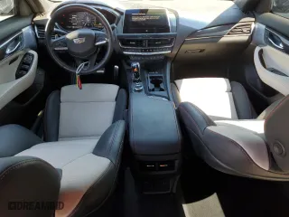 2024 Cadillac CT5-V with VIN 1G6DR5RW6R0129923, listed as a Copart auction lot 49929095 with 5,306 mi miles and Salvage Title. Bid and sale history available at carsss.com. Image 8.