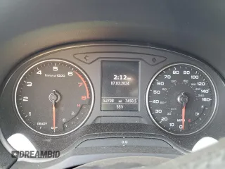 2018 Audi A3 Sedan Premium with VIN WAUAUHFF8J1055789, listed as a Copart auction lot 41959994 with 52,708 mi miles. Bid and sale history available at carsss.com. Image 9.