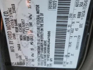2006 Ford Explorer Limited z VIN 1FMEU65896UA41686, wystawiony jako Copart lot #86592444 z przebiegiem 209 316 mil mil oraz Szkoda całkowita • Salvage title. Historia ofert i sprzedaży dostępna na DreamBid. Obrazek 13.