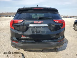 2021 GMC Terrain SLE with VIN 3GKALTEV0ML384070, listed as a Copart auction lot 48130625 with 74,113 mi miles and Clean title. Bid and sale history available at DreamBid. Image 6.