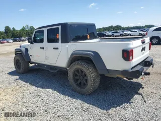 2020 Jeep Gladiator Sport S with VIN 1C6HJTAG3LL195356, listed as a Copart auction lot 65898904 with 0 mi miles and Salvage Title. Bid and sale history available at carsss.com. Image 2.