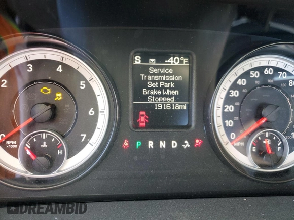 2014 Ram 1500 Tradesman with VIN 1C6RR6FG6ES337957, listed as a Copart auction lot 83565164 with 191,618 mi miles and Salvage title. Bid and sale history available at DreamBid. Image 9.