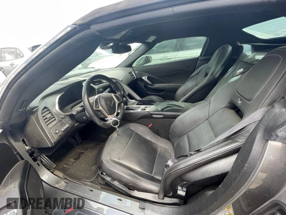 2016 Chevrolet Corvette Z51 2LT with VIN 1G1YK3D76G5122941, listed as a Copart auction lot 53631844 with 58,104 mi miles and Clean Title. Bid and sale history available at carsss.com. Image 7.