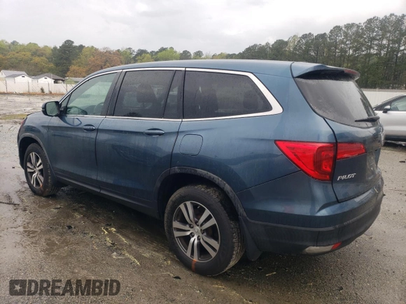 2017 Honda Pilot EX-L with VIN 5FNYF6H50HB087738, listed as a Copart auction lot 52154535 with 62,793 mi miles and Salvage Title. Bid and sale history available at DreamBid. Image 2.