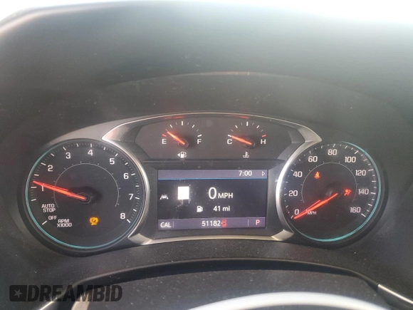2020 Chevrolet Equinox LT with VIN 3GNAXLEX5LL287325, listed as a Copart auction lot 49052885 with 51,182 mi miles and Salvage Title. Bid and sale history available at carsss.com. Image 9.