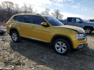 2018 Volkswagen Atlas 3.6L V6 SEL with VIN 1V2MR2CA0JC532919, listed as a Copart auction lot 46690885 with 90,197 mi miles and Salvage Title. Bid and sale history available at carsss.com. Image 4.