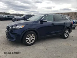 2020 Kia Sorento LX V6 with VIN 5XYPG4A59LG628875, listed as a Copart auction lot 48165775 with 100,817 mi miles and Clean Title. Bid and sale history available at carsss.com. Image 1.