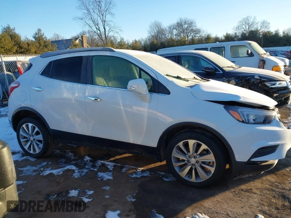 2019 Buick Encore Preferred with VIN KL4CJASB9KB911539, listed as a IAAI auction lot 41405384 with 52,855 mi miles. Bid and sale history available at carsss.com. Image 13.