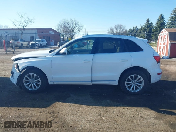 2014 Audi Q5 Premium Plus with VIN WA1LFAFP3EA106931, listed as a IAAI auction lot 41933150 with 140,104 mi miles and . Bid and sale history available at DreamBid. Image 14.