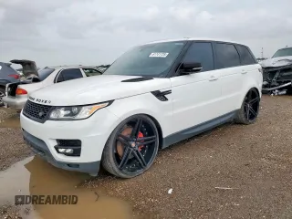 2016 Land Rover Range Rover Sport HSE with VIN SALWR2KFXGA637780, listed as a Copart auction lot 61141725 with 129,616 mi miles and Clean title. Bid and sale history available at DreamBid. Image 1.