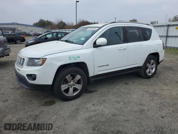 2015 Jeep Compass High Altitude Edition with VIN 1C4NJDEB9FD418210, listed as a Copart auction lot 84516744 with 117,344 mi miles and Non Repairable. Bid and sale history available at carsss.com. Image 1.