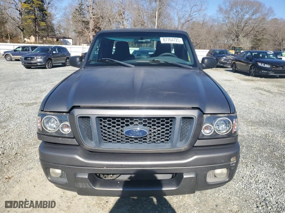 2005 Ford Ranger XLT with VIN 1FTYR44E25PA44912, listed as a Copart auction lot 87764725 with 116,151 mi miles and Clean Title. Bid and sale history available at carsss.com. Image 5.