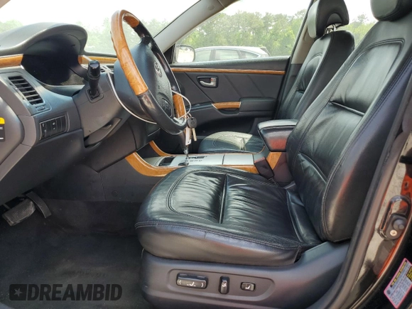 2006 Hyundai Azera SE with VIN KMHFC46F66A077474, listed as a Copart auction lot 54498015 with 211,912 mi miles and Salvage title. Bid and sale history available at DreamBid. Image 7.