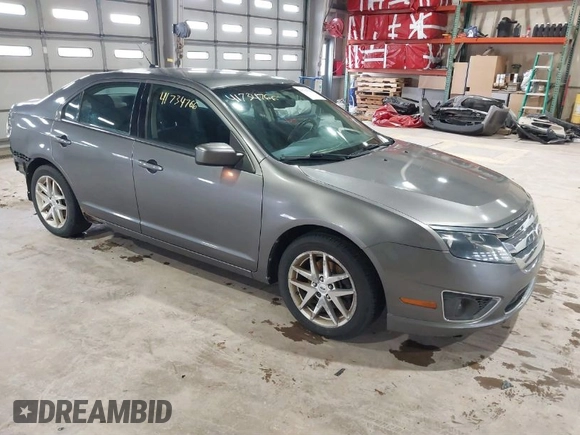 2010 Ford Fusion SEL with VIN 3FAHP0CGXAR272036, listed as a IAAI auction lot 41734766 with 200,992 mi miles. Bid and sale history available at carsss.com. Image 1.