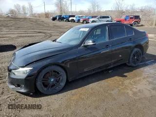 2015 BMW 3 Series 320i xDrive z VIN WBA3C3G59FNT51733, wystawiony jako Copart lot #52123345 z przebiegiem Nie podano mil oraz Szkoda całkowita • Salvage title. Historia ofert i sprzedaży dostępna na DreamBid. Obrazek 1.