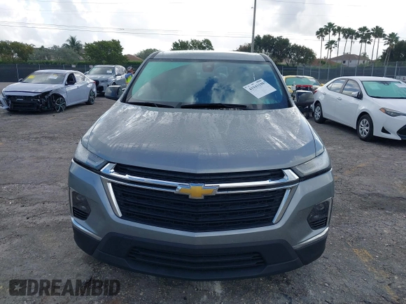 2023 Chevrolet Traverse LS with VIN 1GNERFKW3PJ263868, listed as a IAAI auction lot 41943188 with 28,144 mi miles. Bid and sale history available at carsss.com. Image 12.