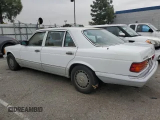 1989 Mercedes-Benz 420 420SEL with VIN WDBCA35D4KA435557, listed as a Copart auction lot 47271725 with 188,055 mi miles and Clean Title. Bid and sale history available at carsss.com. Image 2.