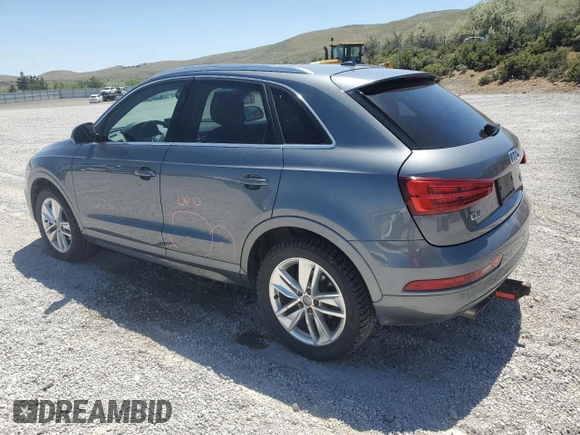 2016 Audi Q3 Premium Plus z VIN WA1EFCFS5GR014684, wystawiony jako Copart lot #57981185 z przebiegiem 92 024 mil mil oraz Szkoda całkowita • Salvage title. Historia ofert i sprzedaży dostępna na DreamBid. Obrazek 2.