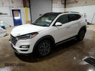 2019 Hyundai Tucson Limited z VIN KM8J3CAL0KU930039, wystawiony jako Copart lot #50199065 z przebiegiem 97 315 mil mil oraz Szkoda całkowita • Salvage title. Historia ofert i sprzedaży dostępna na DreamBid. Obrazek 1.