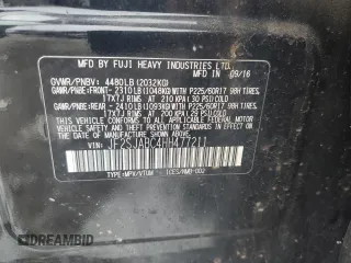 2017 Subaru Forester with VIN JF2SJABC4HH477211, listed as a Copart auction lot 87747625 with Not provided miles and Salvage title. Bid and sale history available at DreamBid. Image 13.
