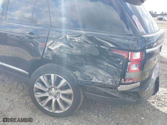 2017 Land Rover Range Rover with VIN SALGS2FE4HA367554, listed as a IAAI auction lot 40933484 with 87,757 mi miles. Bid and sale history available at carsss.com. Image 6.