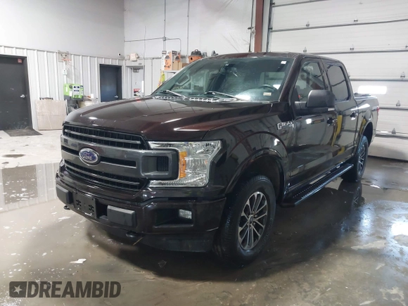 2020 Ford F-150 XL with VIN 1FTEW1E40LKE55705, listed as a IAAI auction lot 41603276 with 33,603 mi miles. Bid and sale history available at carsss.com. Image 18.