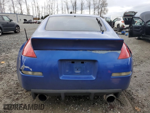 2005 Nissan 350Z Enthusiast with VIN JN1AZ34D25M603575, listed as a Copart auction lot 80695294 with 97,894 mi miles and Salvage Title. Bid and sale history available at carsss.com. Image 6.
