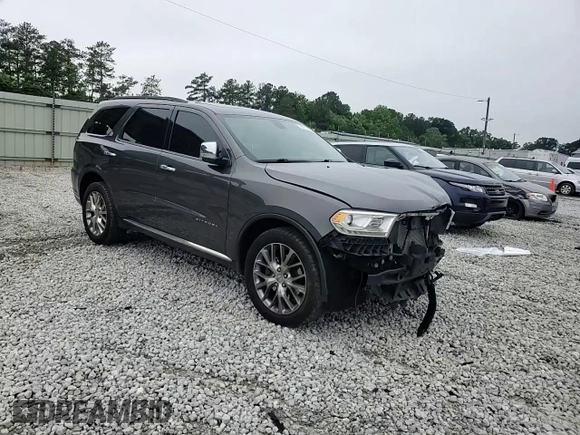 2014 Dodge Durango Citadel with VIN 1C4SDJET9EC435191, listed as a Copart auction lot 58572665 with 168,478 mi miles and Salvage title. Bid and sale history available at DreamBid. Image 15.