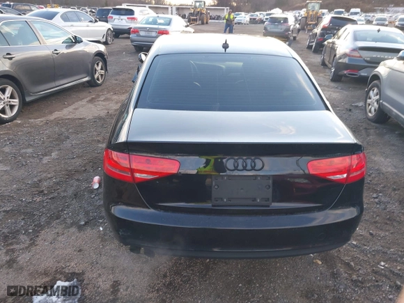2013 Audi A4 Premium with VIN WAUBFAFL6DA155079, listed as a IAAI auction lot 41017382 with 77,149 mi miles. Bid and sale history available at carsss.com. Image 16.
