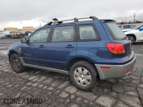 2003 Mitsubishi Outlander LS with VIN JA4LX31G83U095890, listed as a Copart auction lot 42537005 with 134,459 mi miles and Salvage Title. Bid and sale history available at carsss.com. Image 2.
