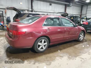 2005 Honda Accord EX z VIN 1HGCM56715A098168, wystawiony jako Copart lot #58300045 z przebiegiem 290 185 mil mil oraz Szkoda całkowita • Salvage title. Historia ofert i sprzedaży dostępna na DreamBid. Obrazek 3.