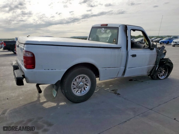 2001 Ford Ranger XL with VIN 1FTYR10CX1TA06624, listed as a Copart auction lot 50816385 with 0 mi miles and Salvage Title. Bid and sale history available at carsss.com. Image 3.