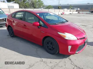 2012 Toyota Prius One with VIN JTDKN3DU1C1595223, listed as a IAAI auction lot 41965656 with 206,767 mi miles. Bid and sale history available at carsss.com. Image 1.