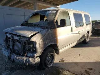 2000 GMC Savana Cargo Van RV Conversion with VIN 1GDFG15M7Y1234659, listed as a Copart auction lot 82159374 with 0 mi miles and Salvage Title. Bid and sale history available at carsss.com. Image 1.