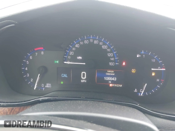 2015 Cadillac CTS Luxury AWD with VIN 1G6AX5SX5F0119102, listed as a IAAI auction lot 42231015 with 106,643 mi miles and . Bid and sale history available at DreamBid. Image 7.