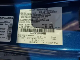 2017 Ford Mustang EcoBoost z VIN 1FA6P8TH7H5309555, wystawiony jako Copart lot #42194405 z przebiegiem 102 197 mil mil oraz Szkoda całkowita • Salvage title. Historia ofert i sprzedaży dostępna na DreamBid. Obrazek 14.