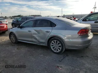 2013 Volkswagen Passat SEL Premium with VIN 1VWCH7A34DC039411, listed as a Copart auction lot 72908294 with 129,948 mi miles and Salvage Title. Bid and sale history available at carsss.com. Image 2.