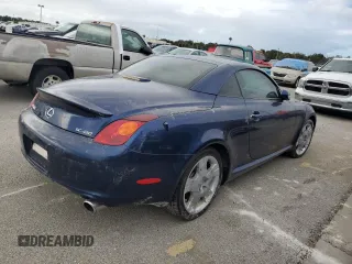 2002 Lexus SC with VIN JTHFN48Y520025507, listed as a Copart auction lot 76343484 with Not Provided miles and Salvage Title. Bid and sale history available at carsss.com. Image 3.