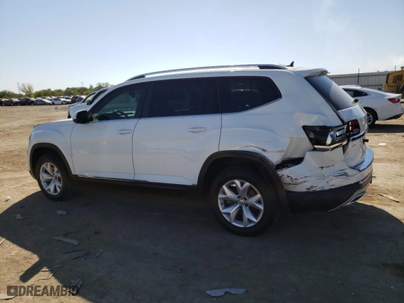 2018 Volkswagen Atlas 3.6L V6 SEL with VIN 1V2MR2CA1JC554931, listed as a Copart auction lot 74221374 with 71,980 mi miles and Salvage Title. Bid and sale history available at carsss.com. Image 2.