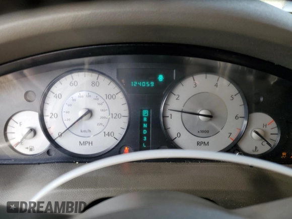 2008 Chrysler 300 Touring with VIN 2C3LA53G68H307216, listed as a Copart auction lot 50595355 with 124,059 mi miles and Non repairable. Bid and sale history available at DreamBid. Image 9.