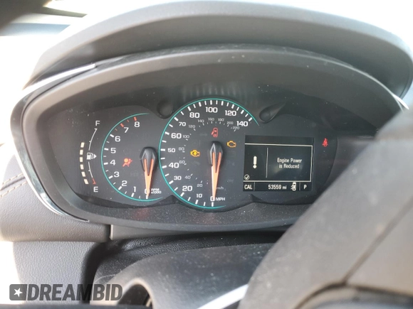 2022 Chevrolet Trax LT with VIN KL7CJPSMXNB568381, listed as a Copart auction lot 46663095 with 53,559 mi miles and Salvage title. Bid and sale history available at DreamBid. Image 9.