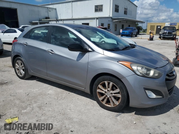 2013 Hyundai Elantra GT with VIN KMHD35LE9DU093687, listed as a Copart auction lot 74501794 with 117,792 mi miles and Salvage Title. Bid and sale history available at carsss.com. Image 4.