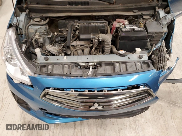 2018 Mitsubishi Mirage G4 ES with VIN ML32F3FJ5JHF10572, listed as a Copart auction lot 47369465 with 56,900 mi miles and Salvage Title. Bid and sale history available at carsss.com. Image 13.