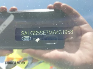 2021 Land Rover Range Rover с VIN SALGS5SE7MA431958, выставлен на аукционе IAAI как лот 42325301 с пробегом 24 627 миль миль и . История ставок и продаж доступна на DreamBid. Изображение 9.