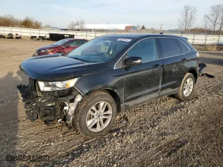 2017 Ford Edge SEL with VIN 2FMPK4J93HBB45648, listed as a Copart auction lot 49222535 with 123,270 mi miles and Salvage Title. Bid and sale history available at carsss.com. Image 1.