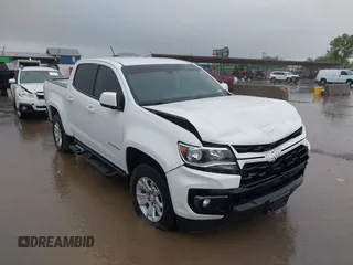 2022 Chevrolet Colorado 2WD LT z VIN 1GCGSCEN9N1182474, wystawiony jako IAAI lot #42198842 z przebiegiem 83 484 mil mil oraz . Historia ofert i sprzedaży dostępna na DreamBid. Obrazek 1.