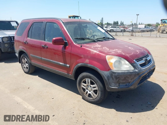 2002 Honda CR-V EX with VIN JHLRD78892C094415, listed as a IAAI auction lot 42406205 with 218,279 mi miles and . Bid and sale history available at DreamBid. Image 1.